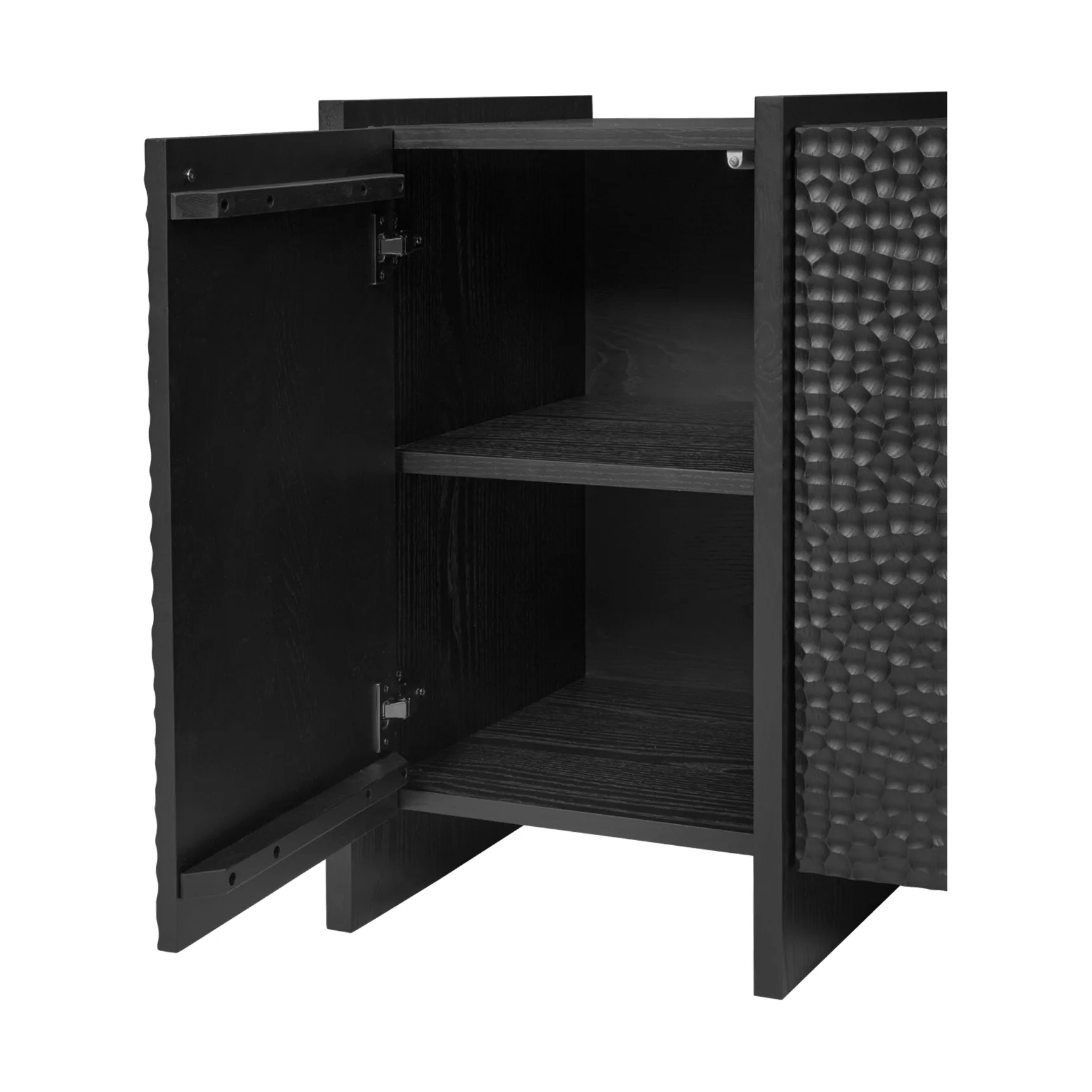 Scarni skänk, Mörkbetsad ask, 163x50x74 cm Ferm Living