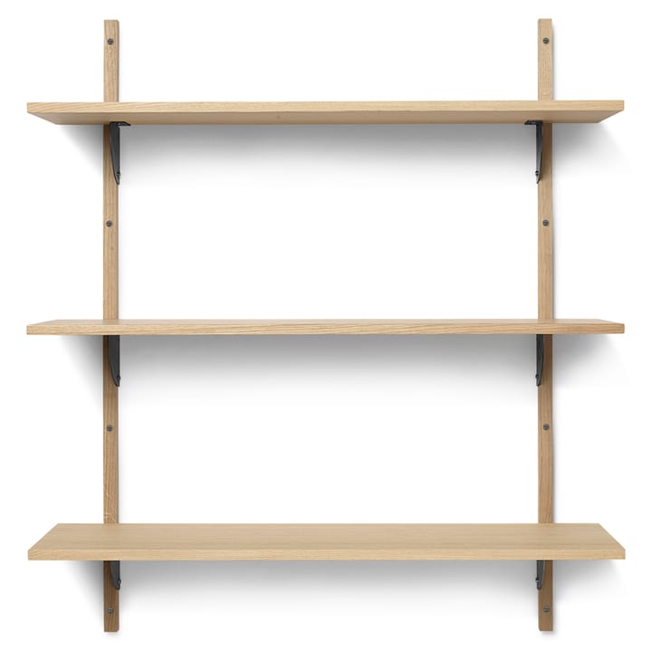 Sector hylla L/L - Ek-svart - Ferm LIVING