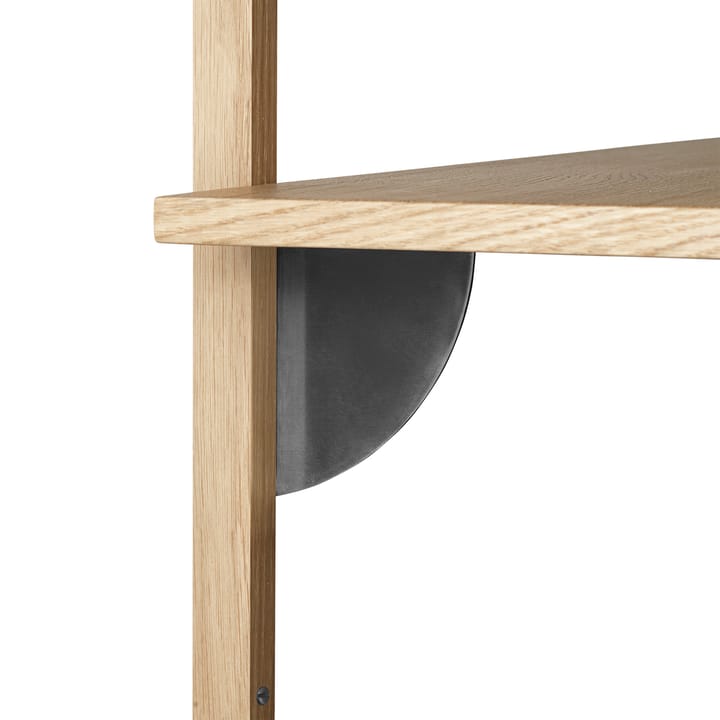 Sector hylla single wide, Ek-svart Ferm Living