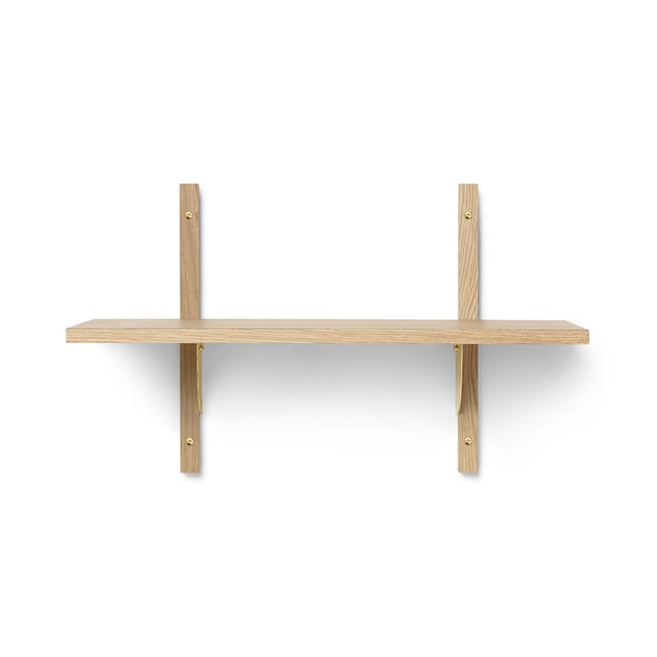 Sector hylla S/S - Ek-mässing - Ferm LIVING