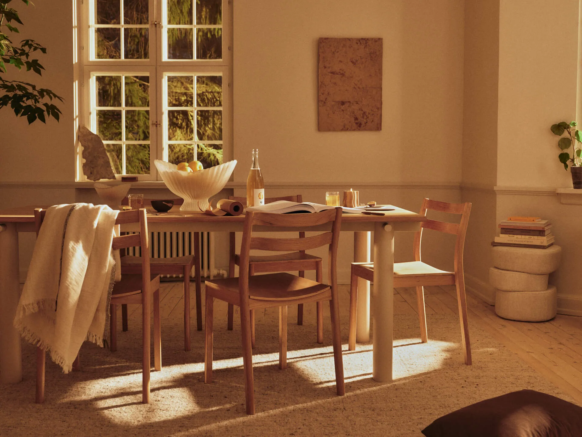 Seifa matta, Oat melange, 200x300 cm Ferm Living