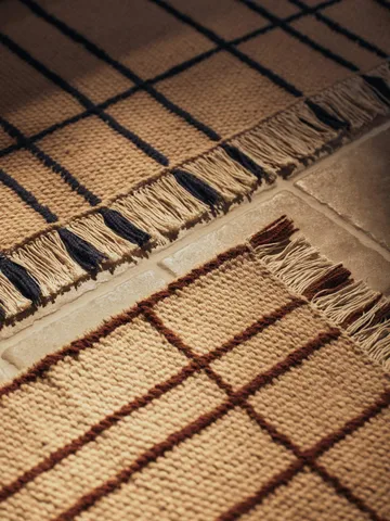 Sen matta - Parchment-chestnut, 200x300 cm - Ferm Living