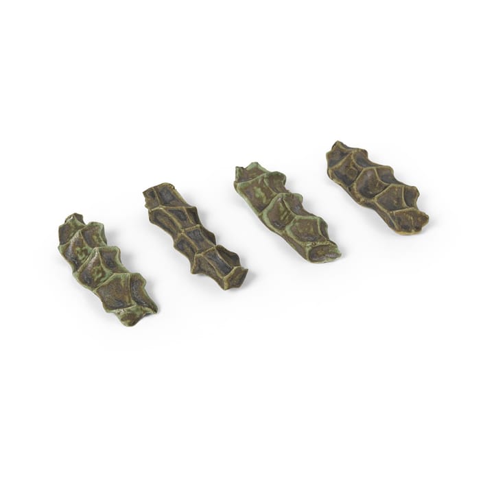 Serre bestickhållare 4-pack - Moss green - ferm LIVING