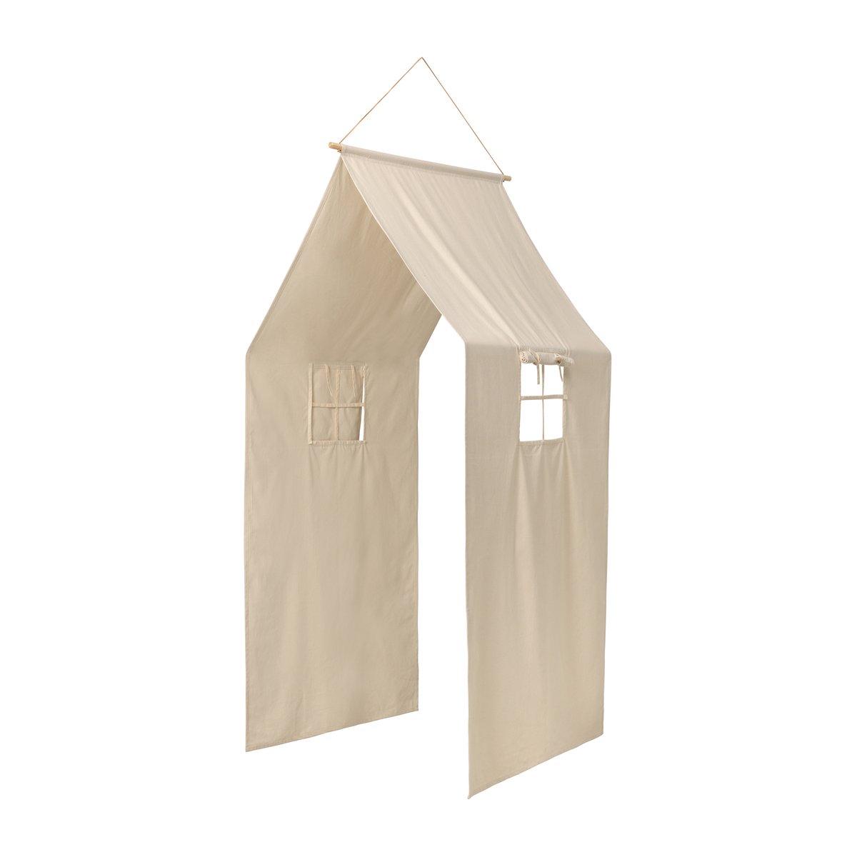 Ferm Living Settle sänghimmel Offwhite | Skandinavisk Design | Barnrumsinredning | Beige