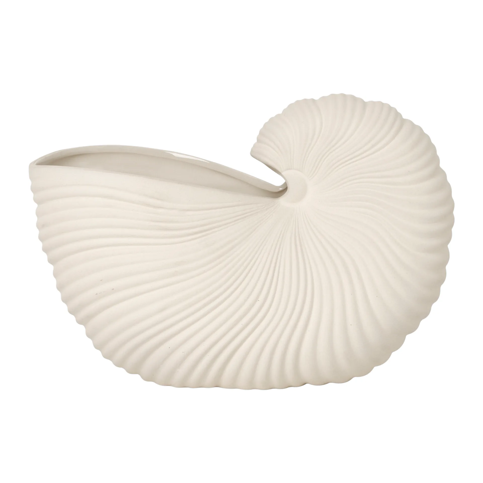 Shell pot, Off white, 31x15x21 cm Ferm Living