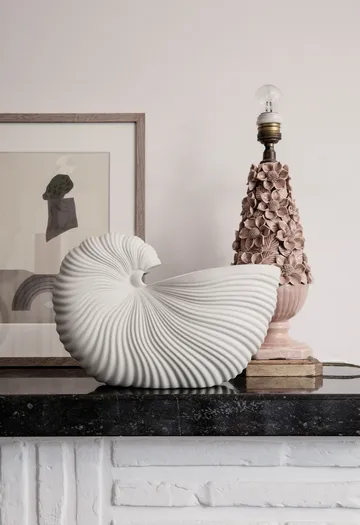 Shell pot - Off white, 31x15x21 cm - Ferm Living