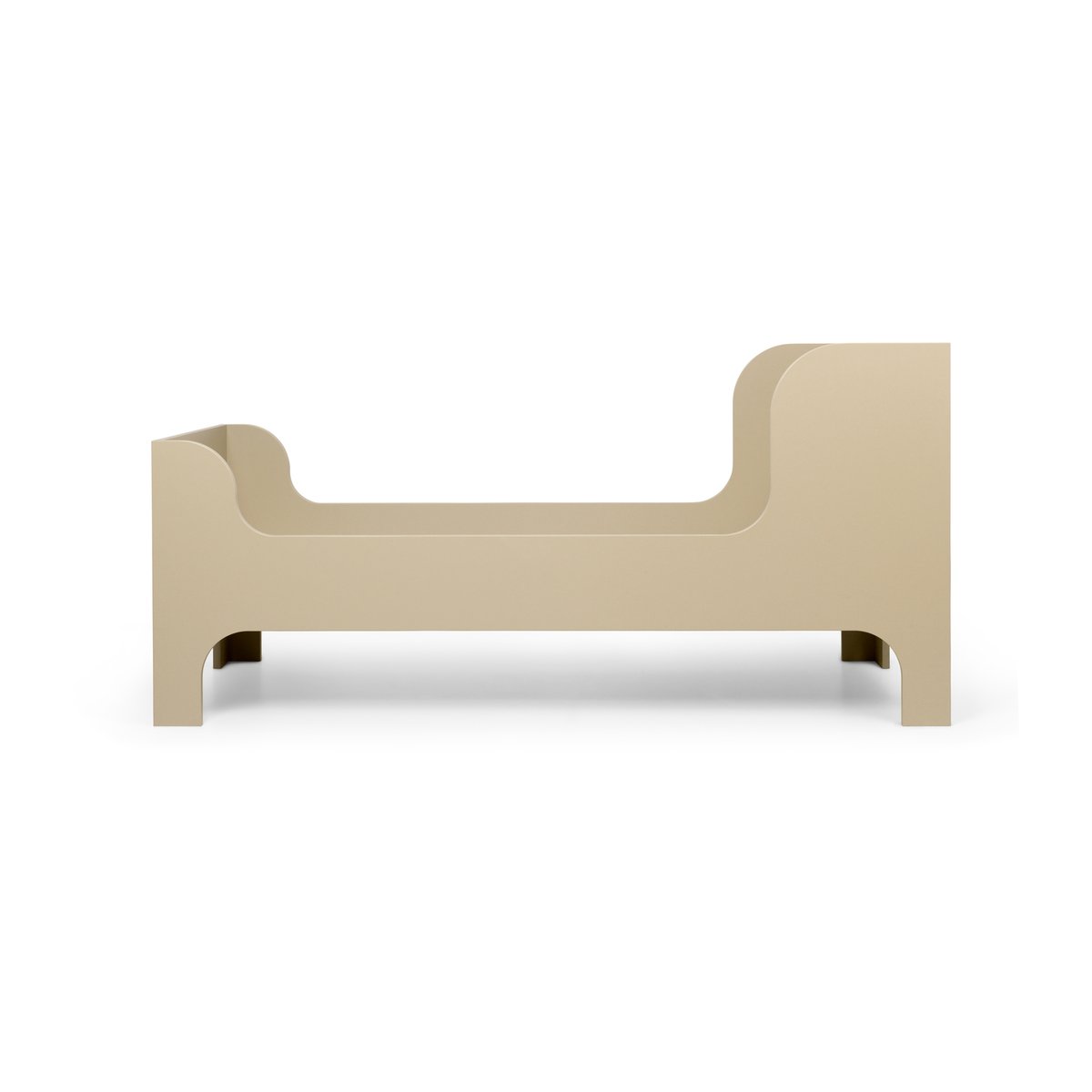 Ferm Living Sill juniorsäng 166x80 cm Cashmere | Skandinavisk Design | Barnrumsinredning | Beige