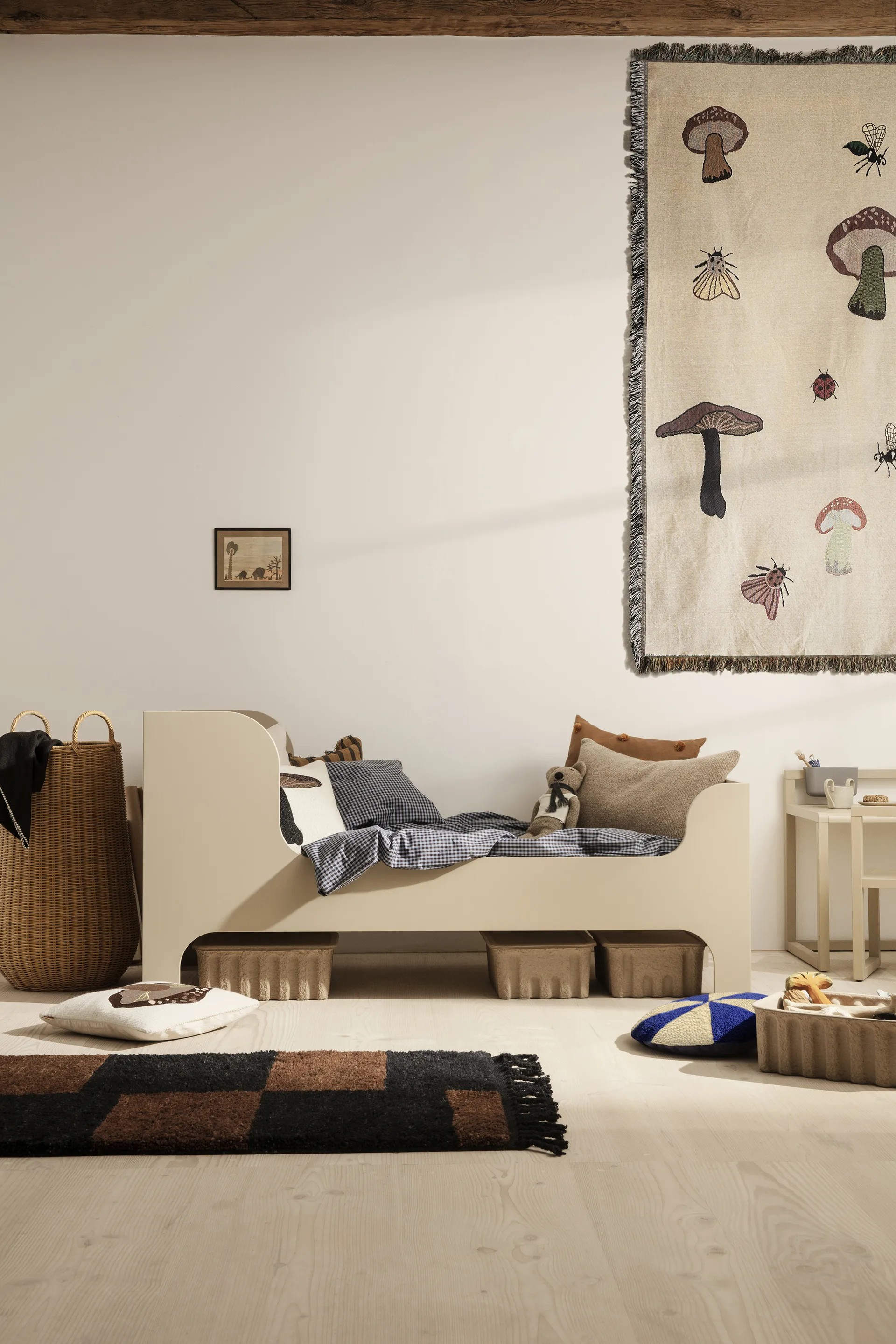 Sill juniorsäng 166x80 cm, Cashmere Ferm Living