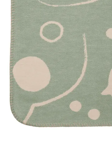 Skye filt - Tea green-parchment, 80x120 cm - Ferm Living