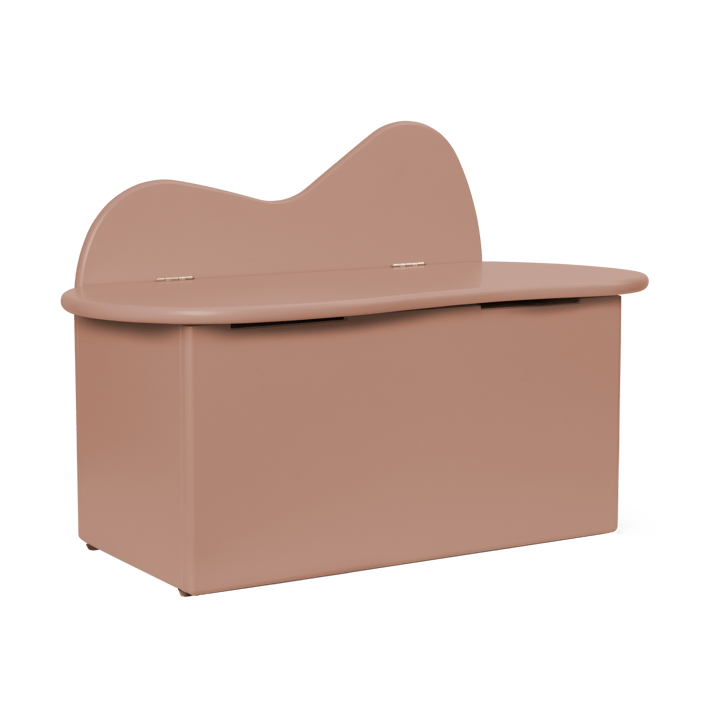 Slope bänk med förvaring 75x38x51 cm - Rose - Ferm Living