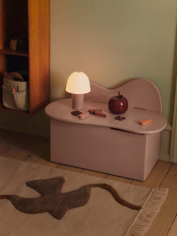 Slope bänk med förvaring 75x38x51 cm - Rose - Ferm Living