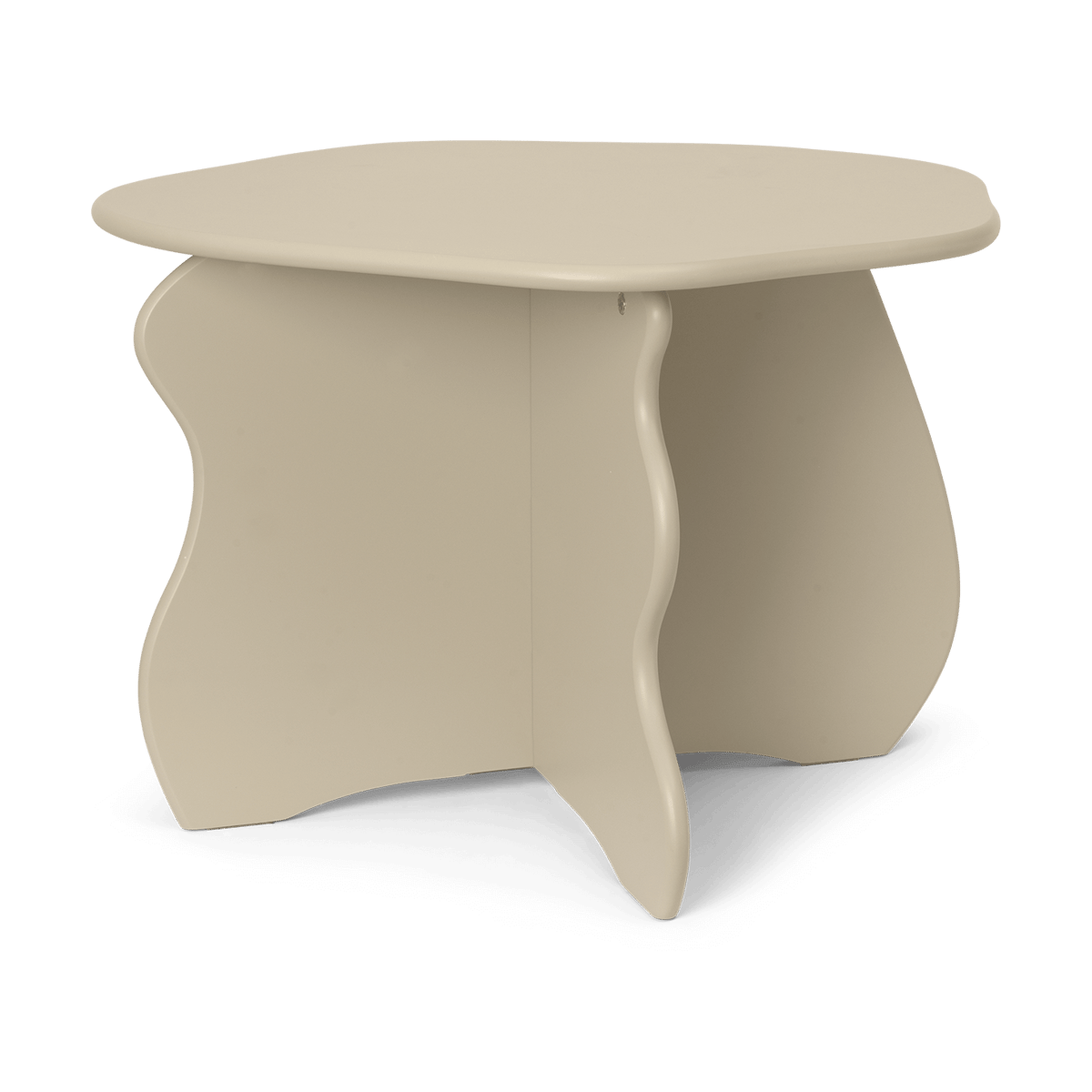 Ferm Living Slope bord Cashmere | Skandinavisk Design | Soffbord | Beige