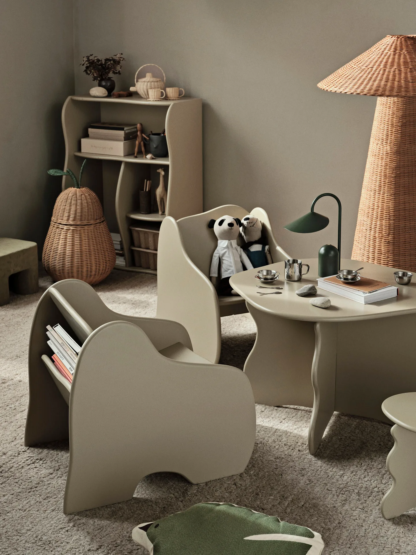 Slope lounge chair, Cashmere Ferm Living