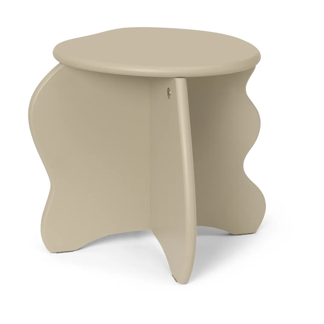 Ferm Living Slope pall Cashmere | Skandinavisk Design | Pallar | Beige