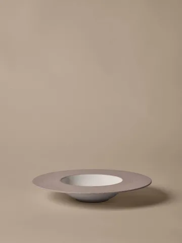 Sonae djup tallrik - Grey-white, Ø30 cm - Ferm Living