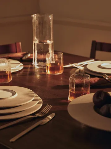 Sonae tallrik 2-pack - Grey-white, Ø28 cm - Ferm Living