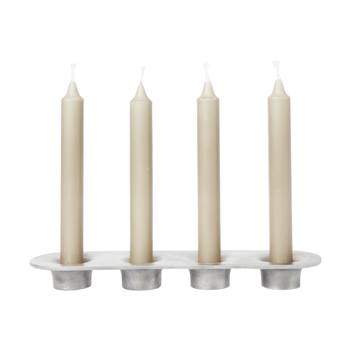 Soothe 4 ljusstake 8x29 cm, Aluminium Ferm Living