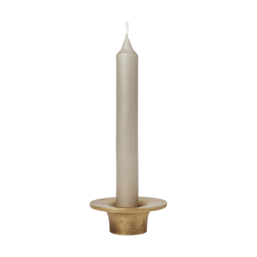 Soothe ljusstake Ø8 cm - Brass Finish - Ferm Living