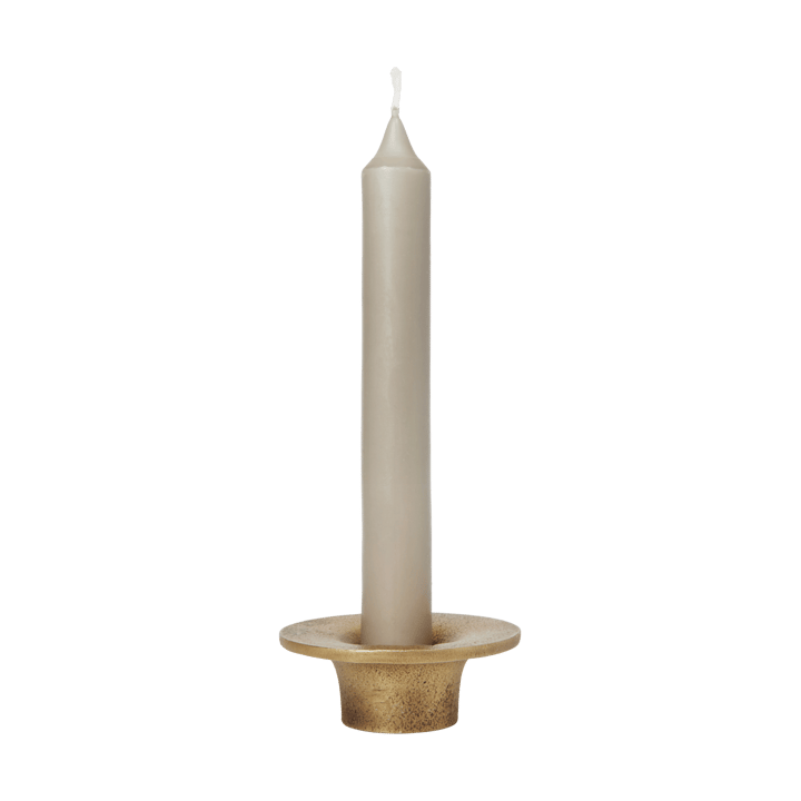 Soothe ljusstake Ø8 cm, Brass Finish Ferm Living