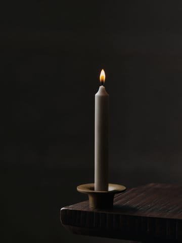 Soothe ljusstake Ø8 cm - Brass Finish - Ferm Living