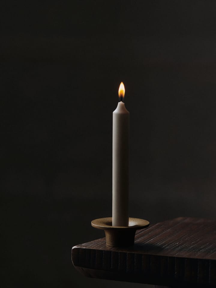 Soothe ljusstake Ø8 cm, Brass Finish Ferm Living