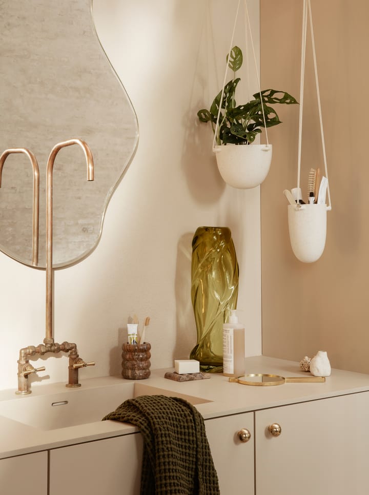 Speckle hängande kruka Ø13,5 cm, Off-white Ferm Living