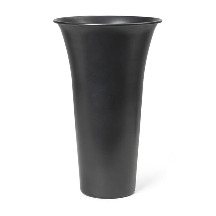 Spun Alu vas Ø21,3x41,9 cm, Blackened aluminium Ferm Living