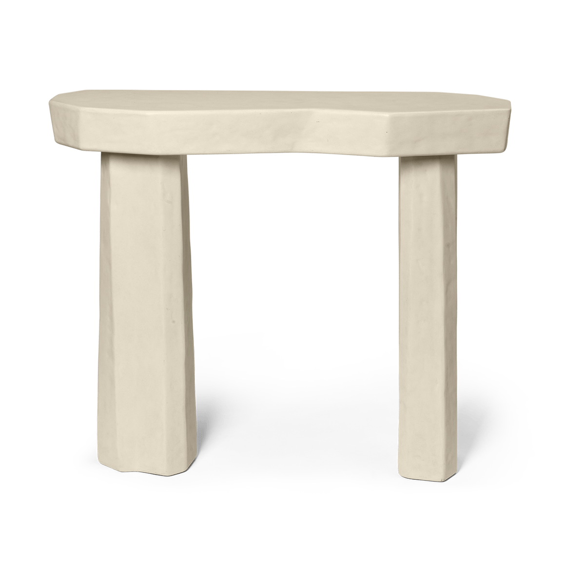 Ferm Living Staffa console table avlastningsbord 33,4x100,8x85 cm Ivory