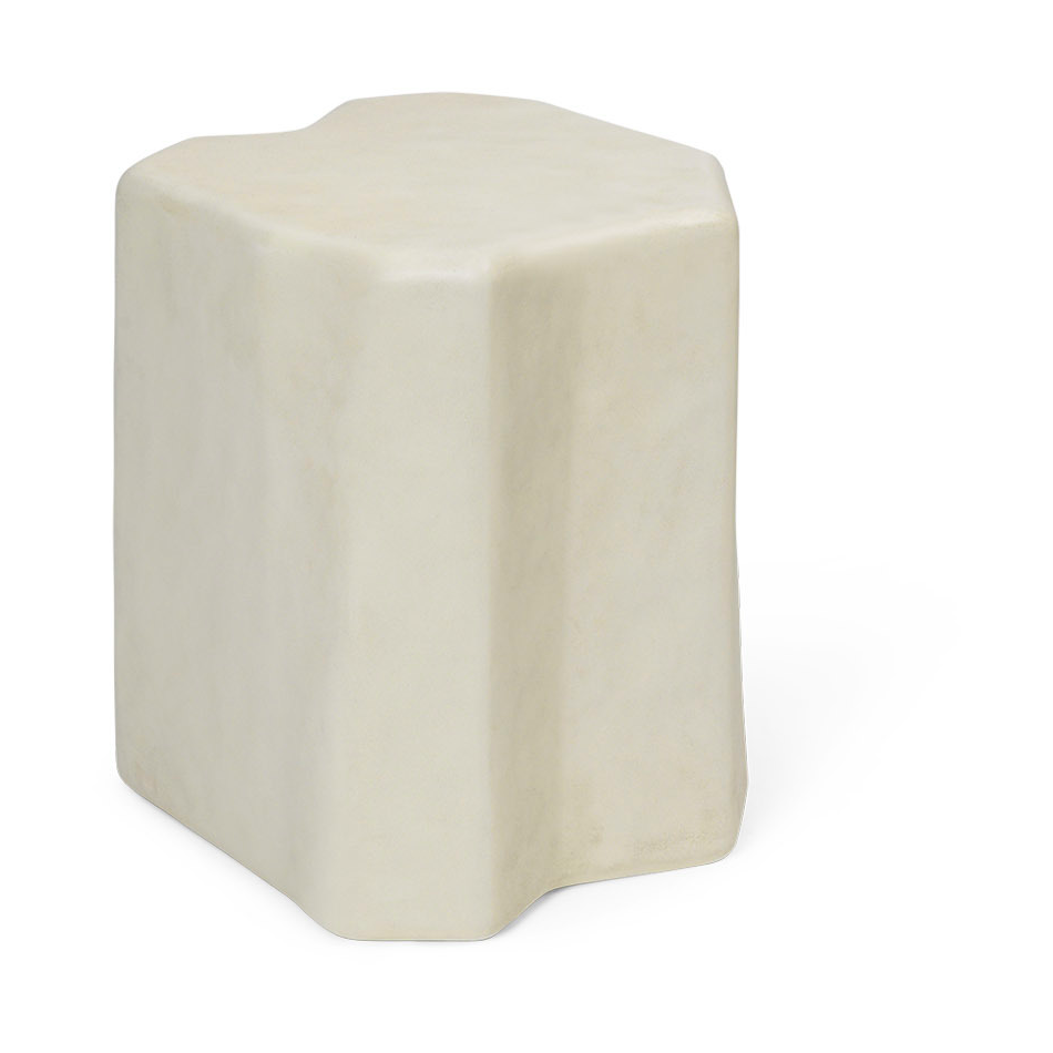 Ferm Living Staffa pall Ivory | Skandinavisk Design | Pallar | Vit