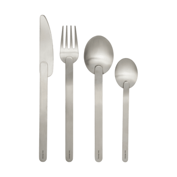 Stelo bestickset 4 delar - Brushed Stainless Steel - Ferm Living