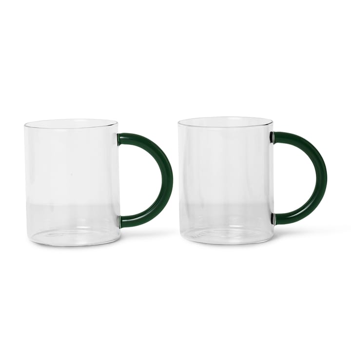 Still mugg 2-pack - Klar - ferm LIVING