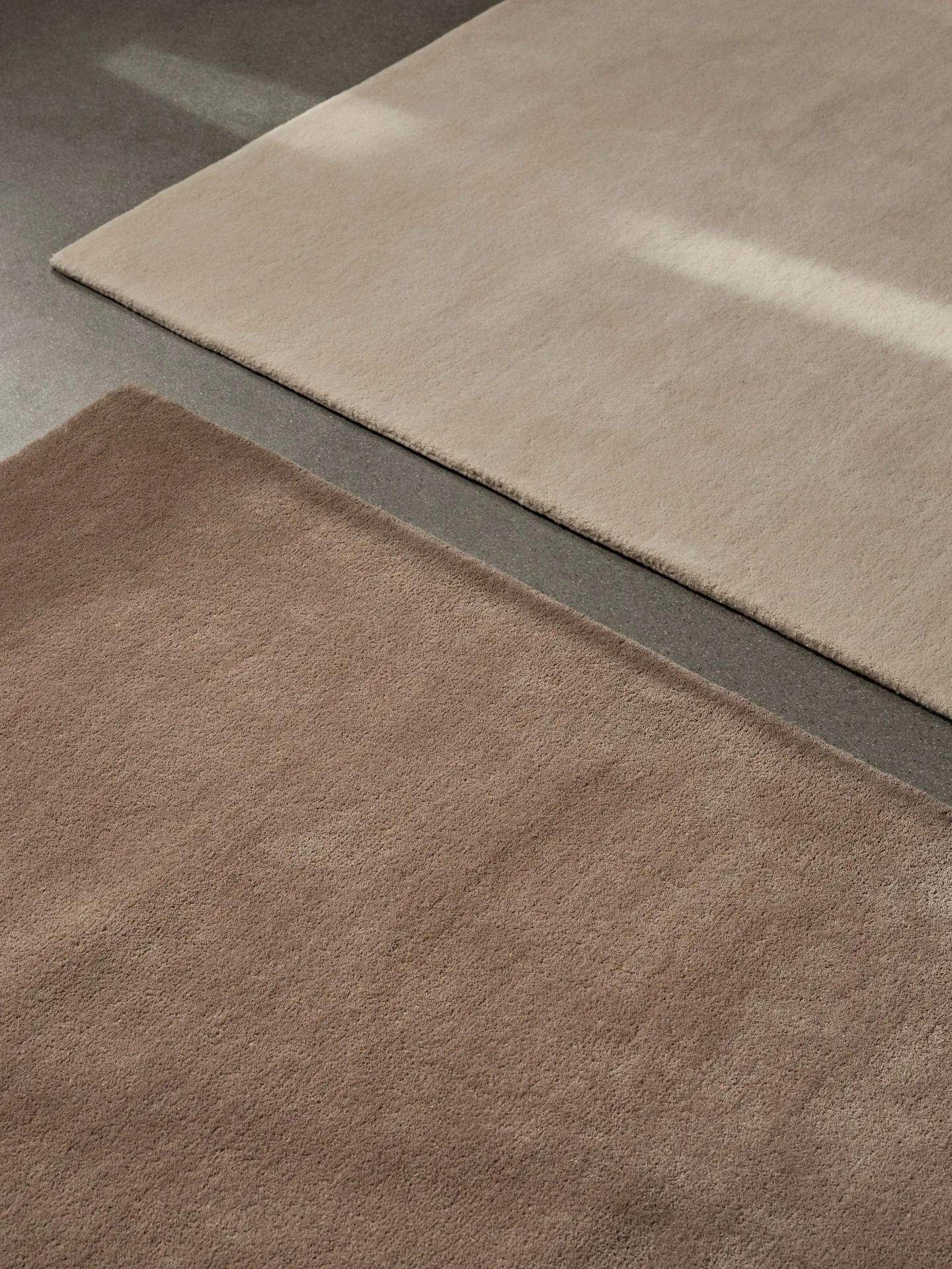Stille tuftad matta, Ash Brown, 140x200 cm Ferm Living