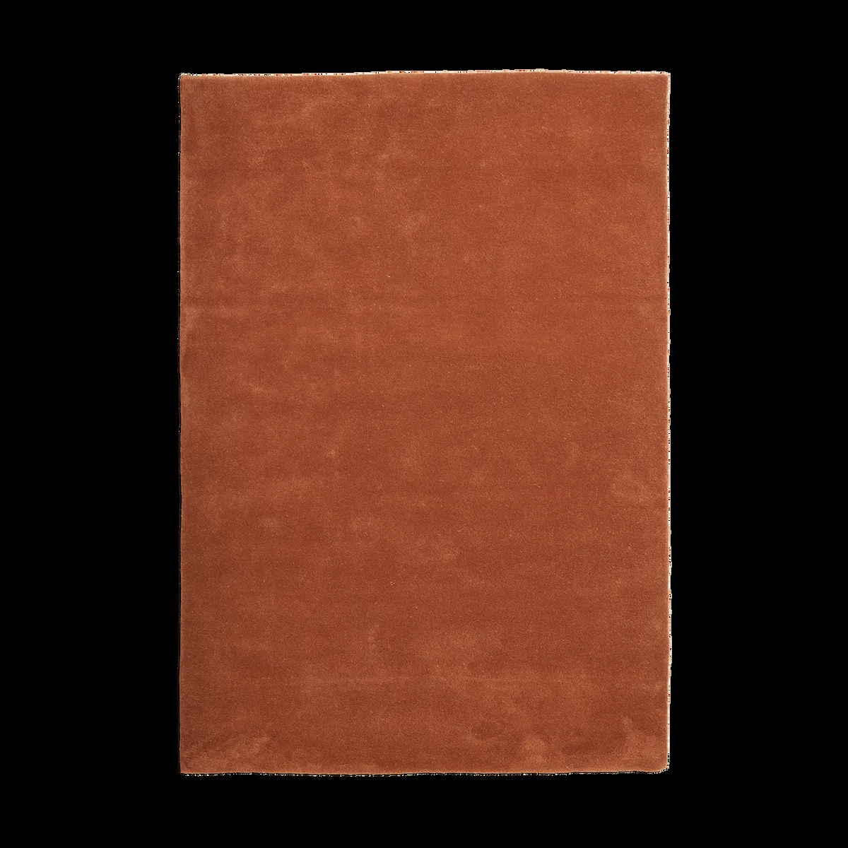 ferm LIVING Stille tuftad matta Red brown, 140x200 cm