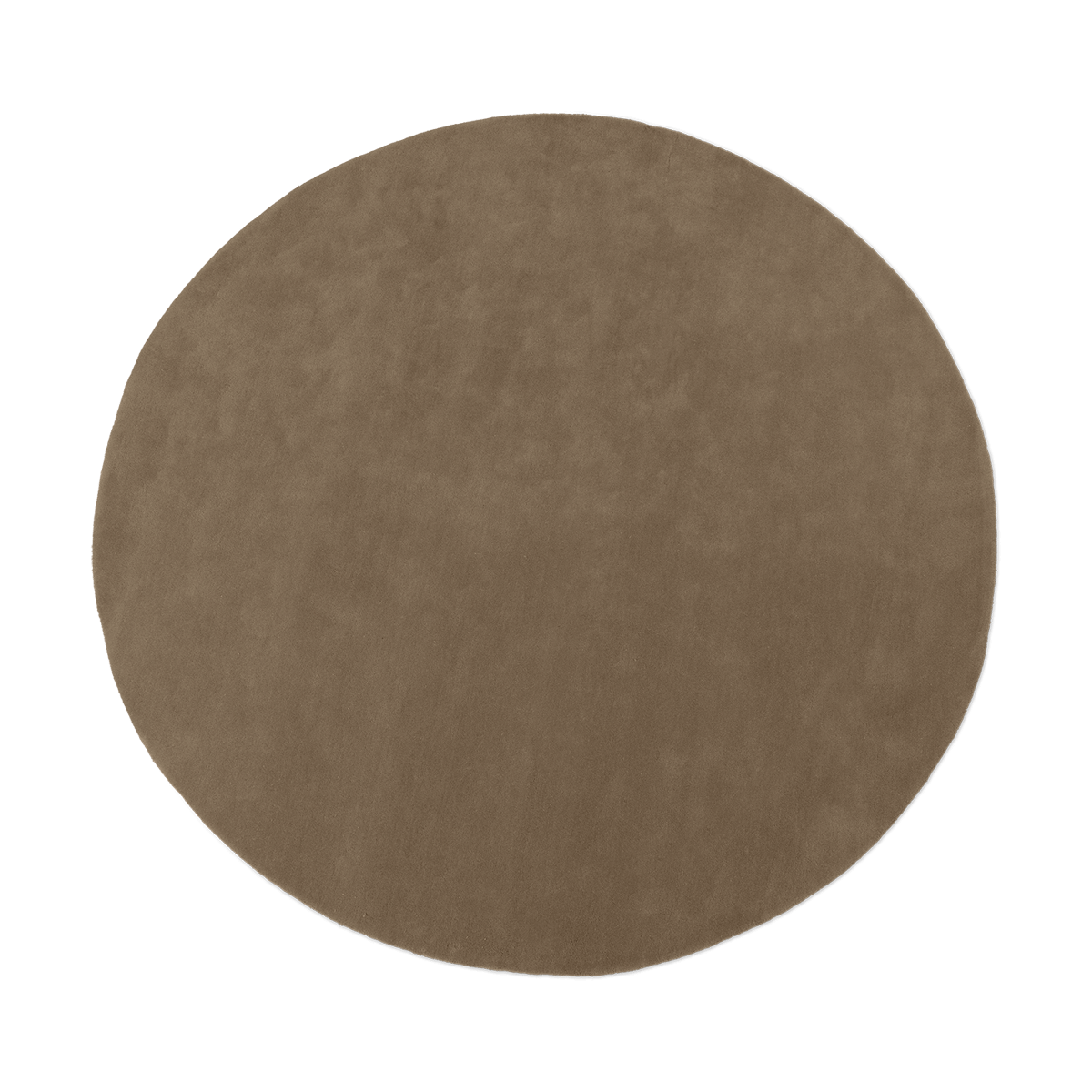 Ferm Living Stille tuftad matta rund Ash Brown 240 cm