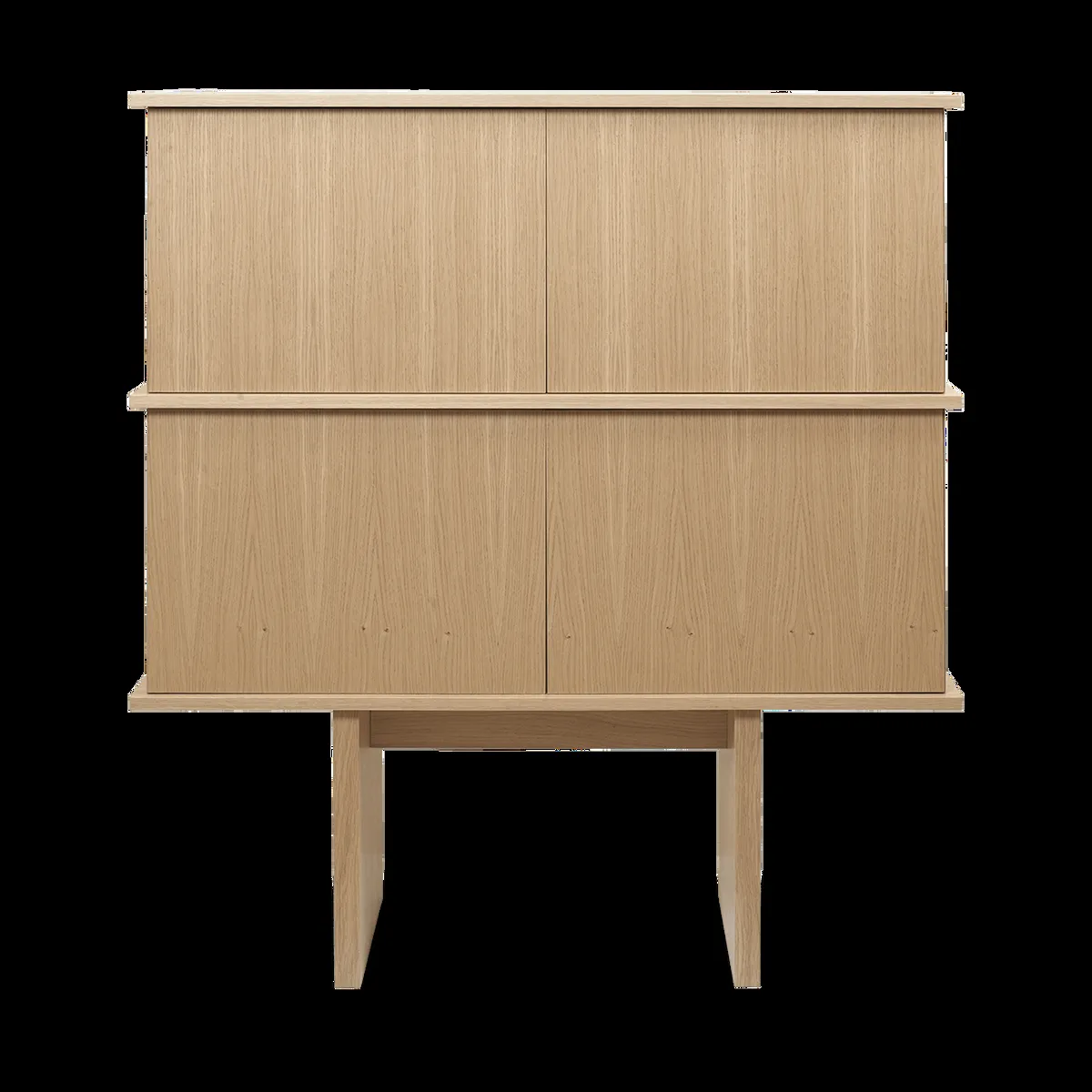 ferm LIVING Stilt sideboard double 109x100 cm Natural oak