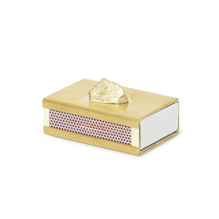 Stone tändsticksfodral, Mässing Ferm Living