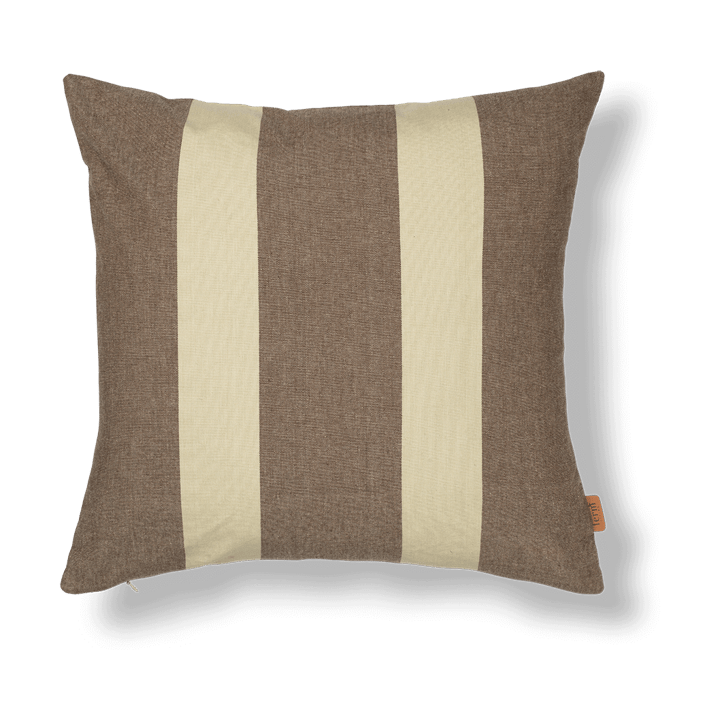 Strand outdoor kuddfodral 50x50 cm - Carob brown-parchment - ferm LIVING