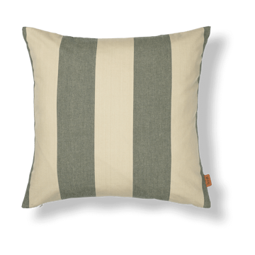 Strand outdoor kuddfodral 50x50 cm - Dark lichen-parchment - Ferm Living