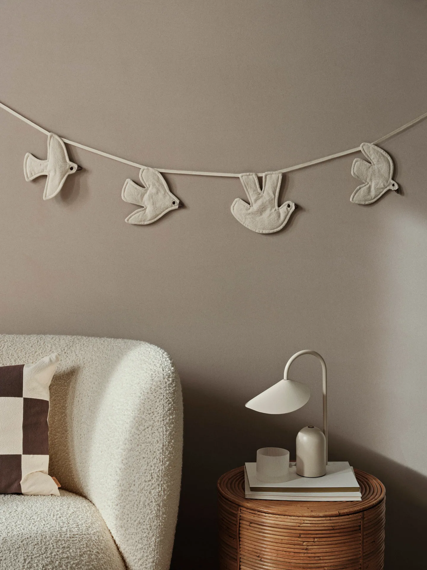 Swif bird girlang 220 cm, Undyed Ferm Living