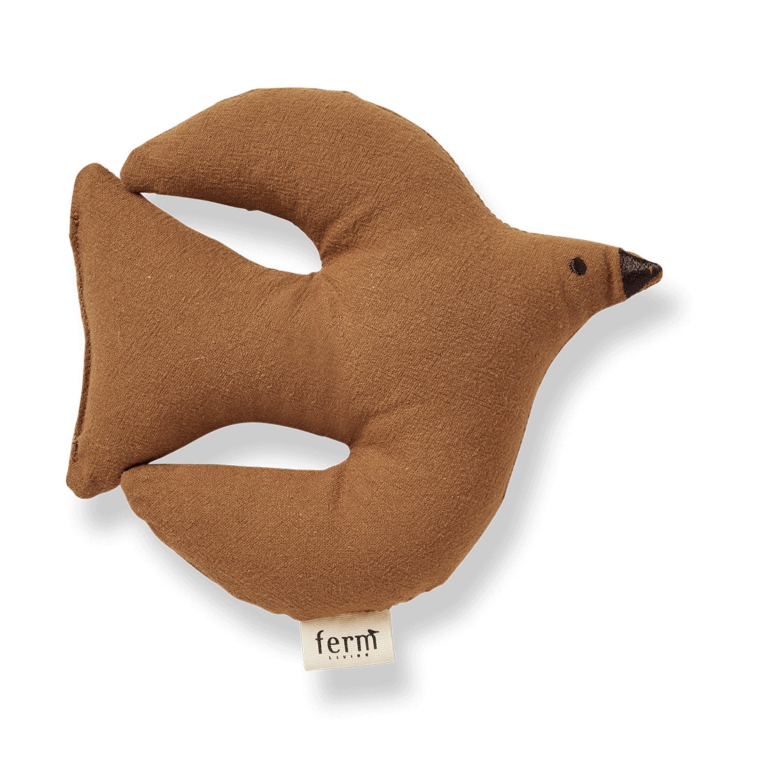 Ferm Living Swif bird gosedjur Sugar kelp | Skandinavisk Design | Barnrumsinredning | Brun
