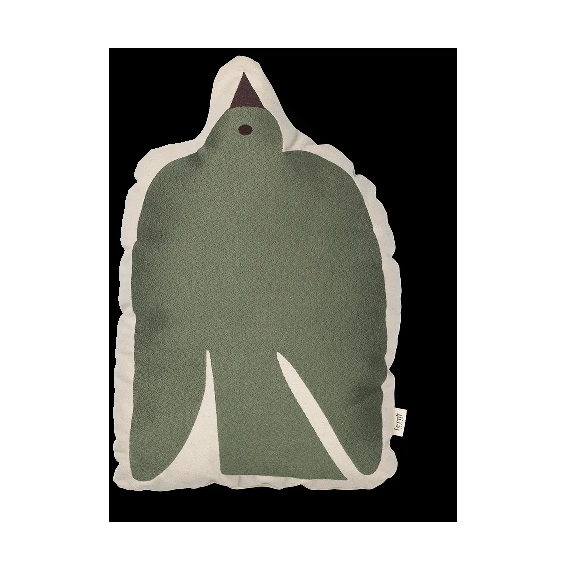 ferm LIVING Swif bird kudde 32,5x48 cm Avocado Green