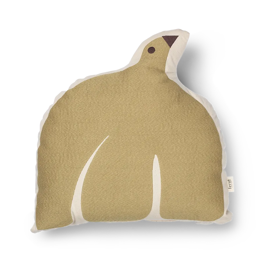 Swif bird kudde 40x40 cm, Silver Fern Ferm Living