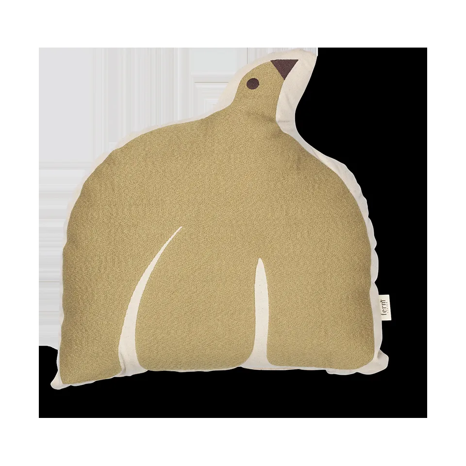 ferm LIVING Swif bird kudde 40x40 cm Silver Fern