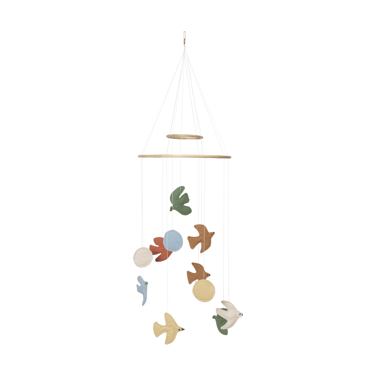 Ferm Living Swif Bird mobil Multi | Skandinavisk Design | Mobiler | Multi