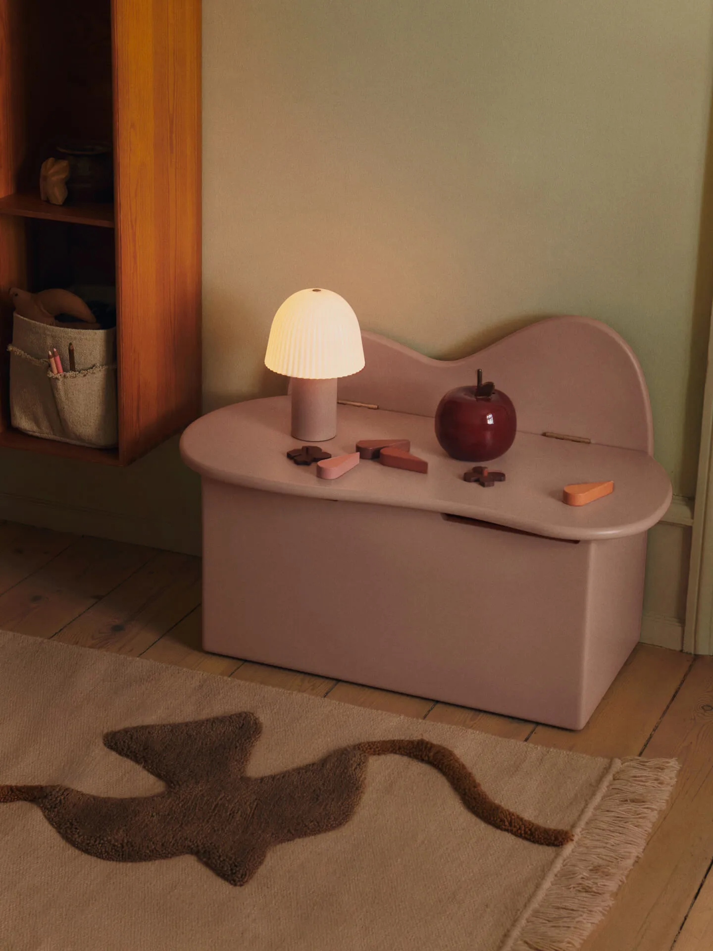 Swif bird ullmatta 140x200 cm, Multi Ferm Living