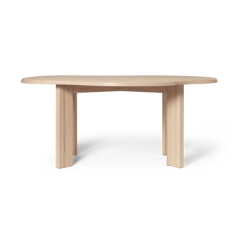 Tarn skrivbord 90x170 cm - White oiled beech - Ferm Living