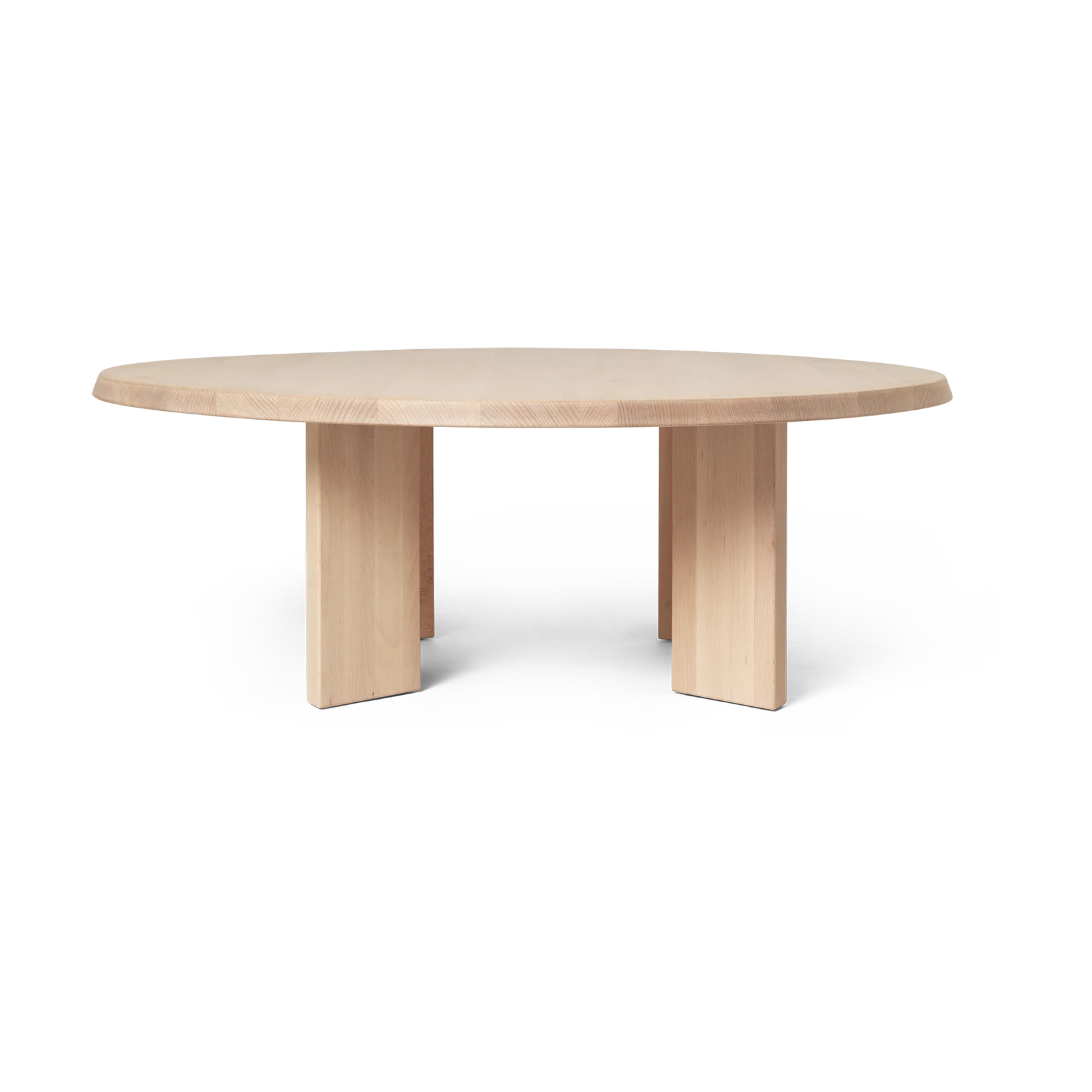 Tarn soffbord 107,6x108,1 cm, White oiled beech Ferm Living