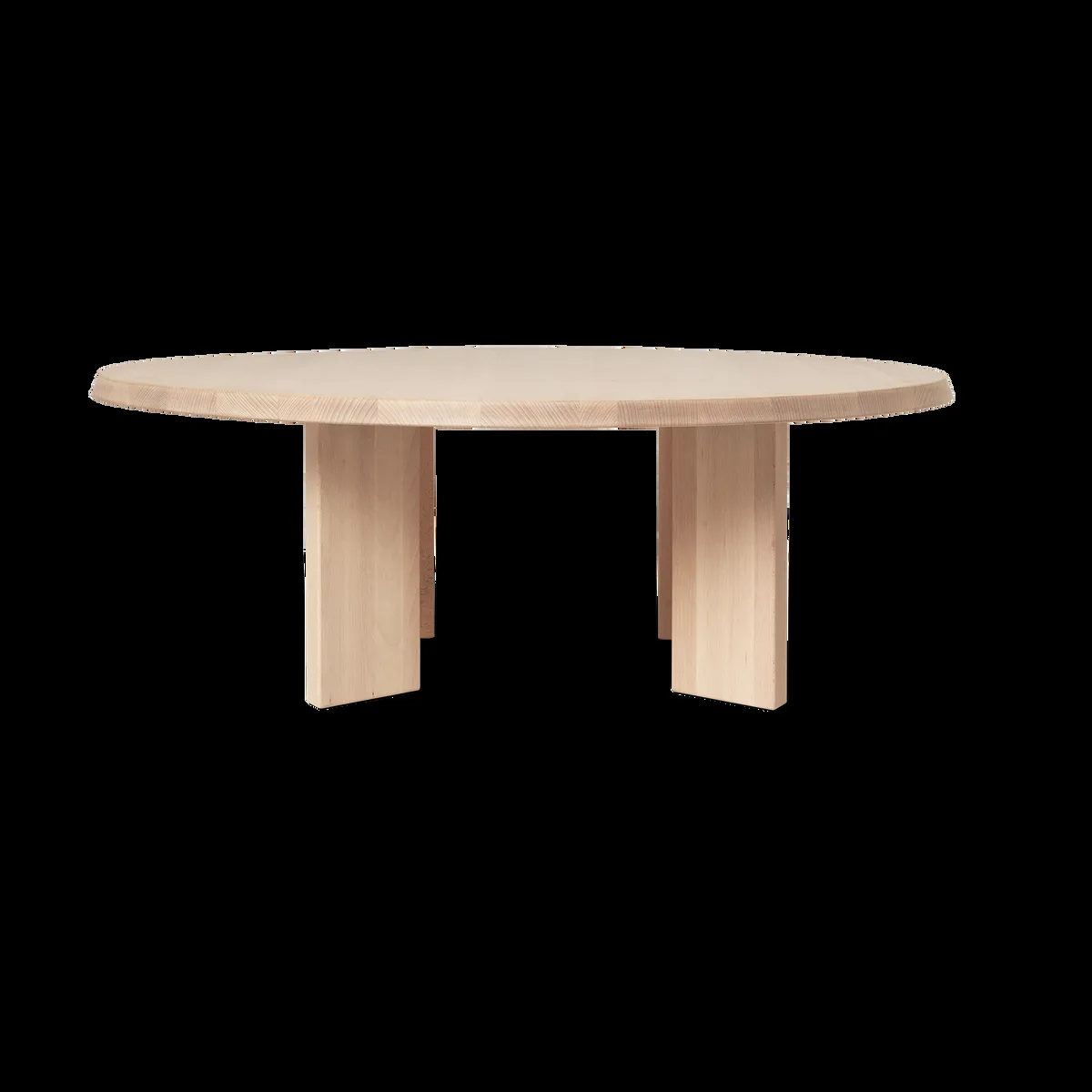 ferm LIVING Tarn soffbord 107,6x108,1 cm White oiled beech