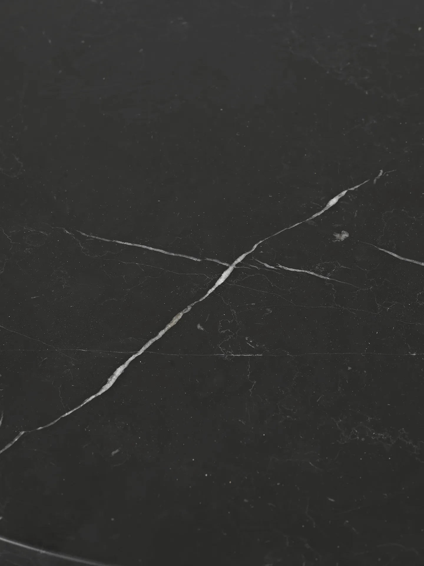 Taula soffbord Ø67x35 cm, Black Ferm Living