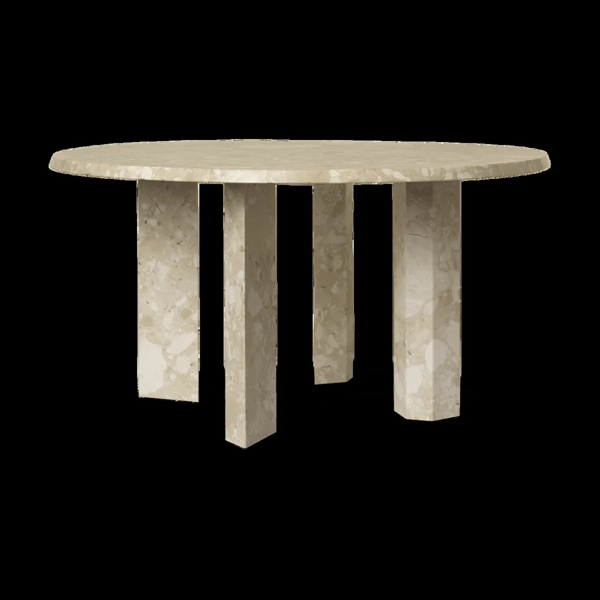 ferm LIVING Taula soffbord Ø67x35 cm Sand